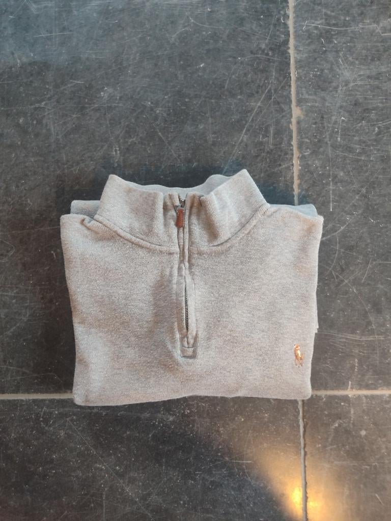 Polo Ralph Lauren 1/4 Zip maat L, Maat 52/54 (L), Ophalen of Verzenden, Grijs, Polo Ralph Lauren