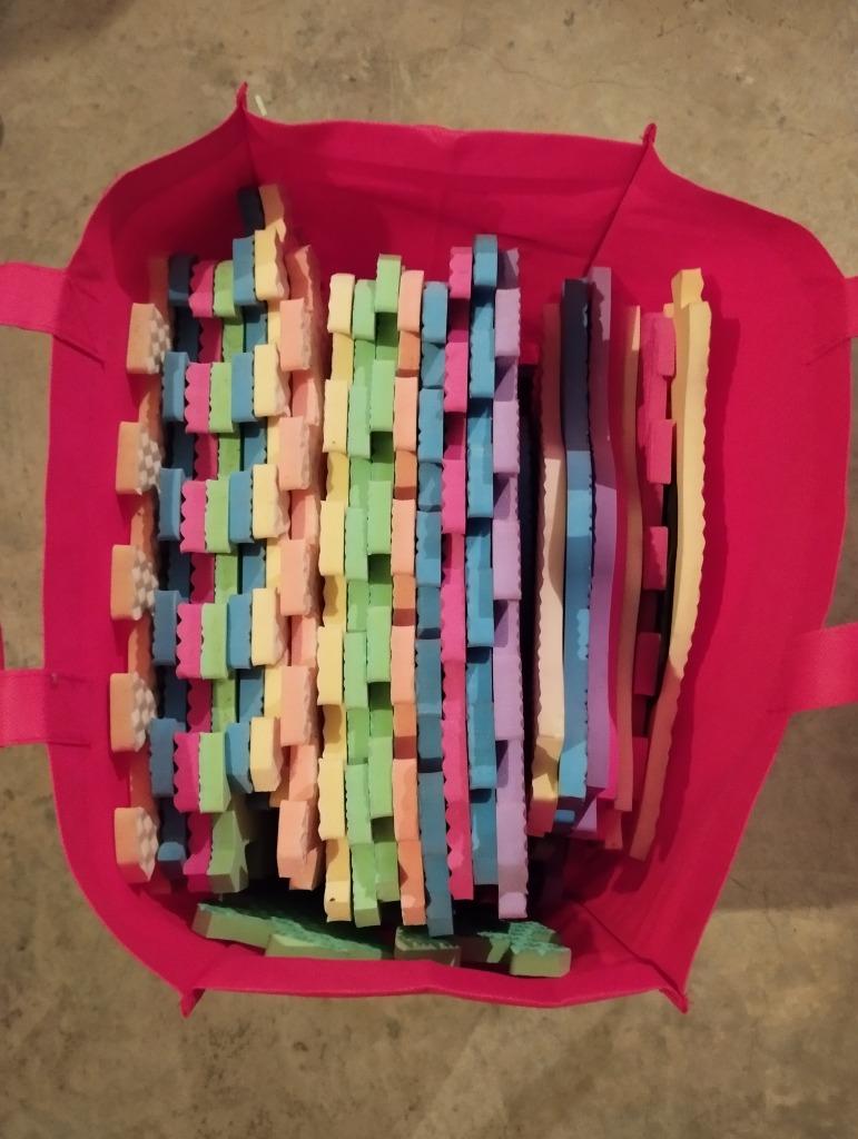 rubberen vloerpuzzel, Kinderen en Baby's, Ophalen, Gebruikt