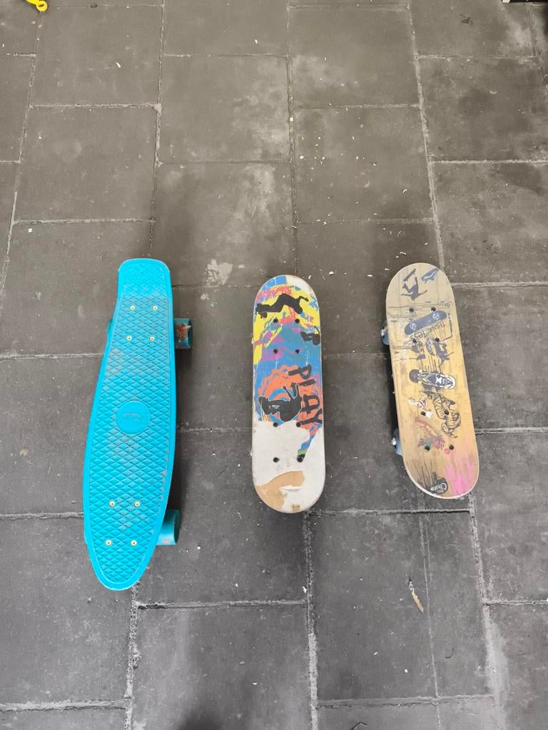 mini skateboard, Sport en Fitness, Skateboarden, Ophalen, Gebruikt, Skateboard