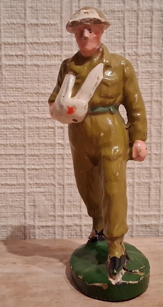 Nazaire Beeusaert, soldat blessé, Antiquités & Art, Antiquités | Jouets, Enlèvement ou Envoi