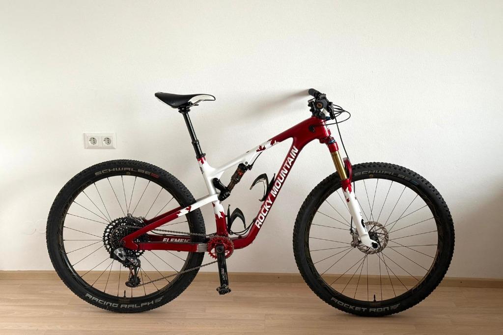 MTB Rocky Mountain element carbon fully 29  Sram AXS XTR, Fietsen en Brommers, Fietsen | Mountainbikes en ATB, Fully, Ophalen