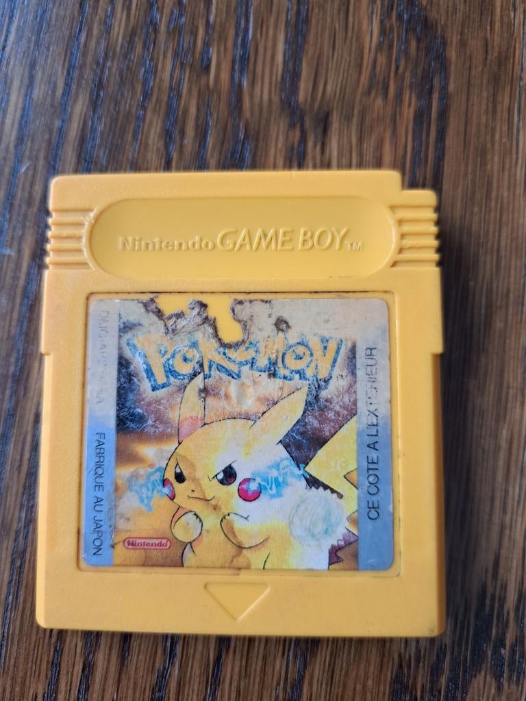 Jeu game boy pokemon jaune. Original. Rendez-vous Bruxelles, Consoles de jeu & Jeux vidéo, Enlèvement ou Envoi, Comme neuf