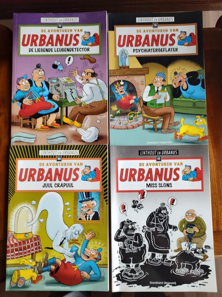 Urbanus, Meerdere comics, Ophalen, Nieuw, Linthout en Urbanus