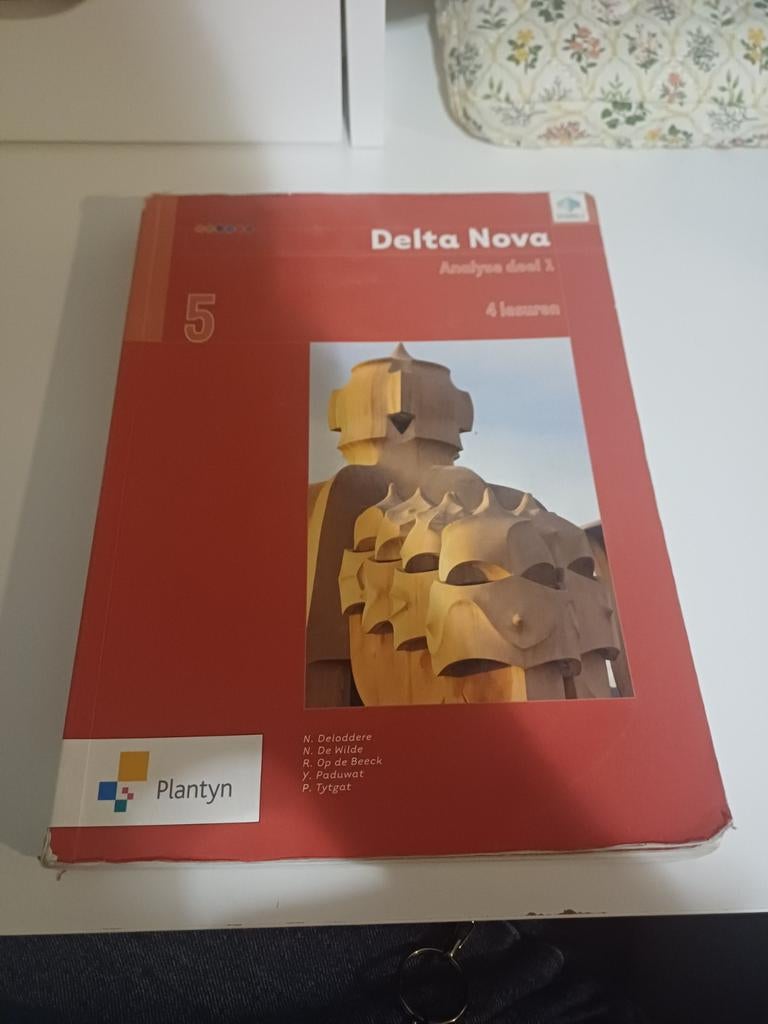 Leerboek delta nova 5 analyse deel 1, Boeken, Ophalen of Verzenden, Gelezen