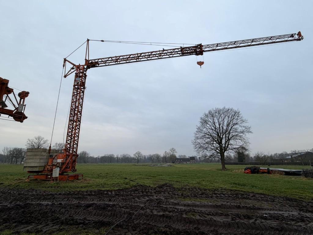 Bouwkraan Arcomet T24 , T25, Enlèvement, Grue