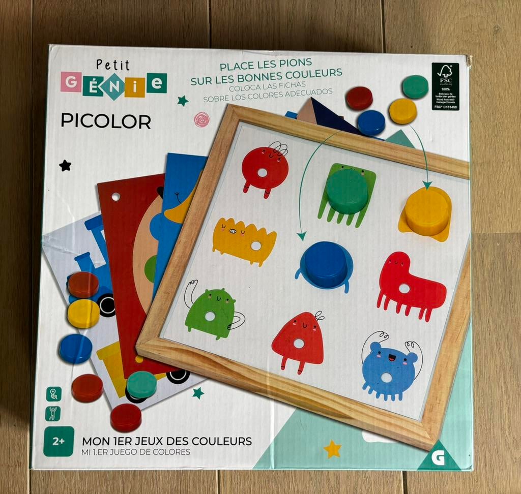 Magneet spel om kleuren te leren, Enlèvement, Utilisé