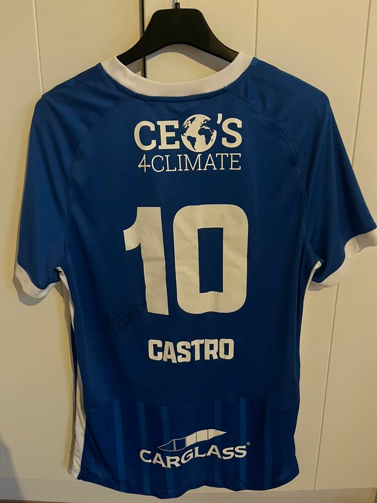 Matchworn Shirt Nicolas Castro, Enlèvement, Neuf, Taille 48/50 (M)
