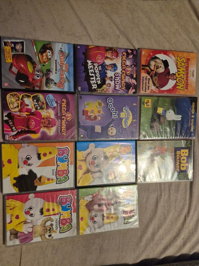 11 x DVD, Cd's en Dvd's, VHS | Kinderen en Jeugd, Ophalen