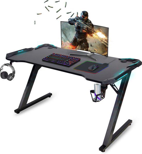 Gaming Bureau XXL, Computers en Software, Laptoptafels, Ophalen, Zo goed als nieuw