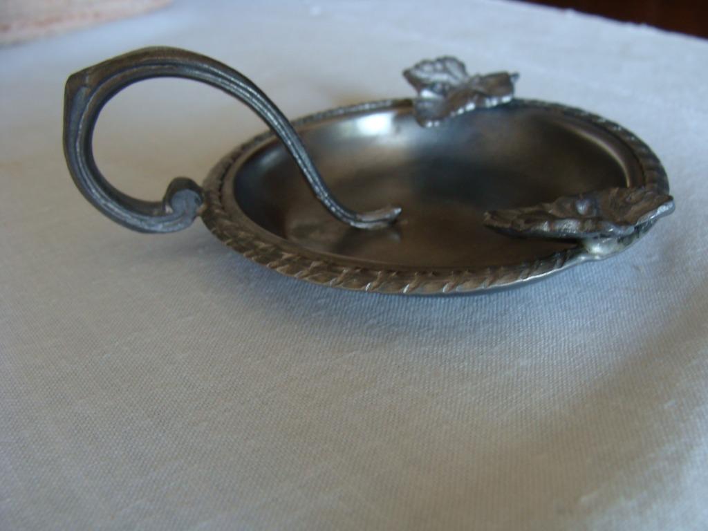 cendriers en étain, poinçonné et signé, vintage, neuf, Antiquités & Art, Enlèvement ou Envoi