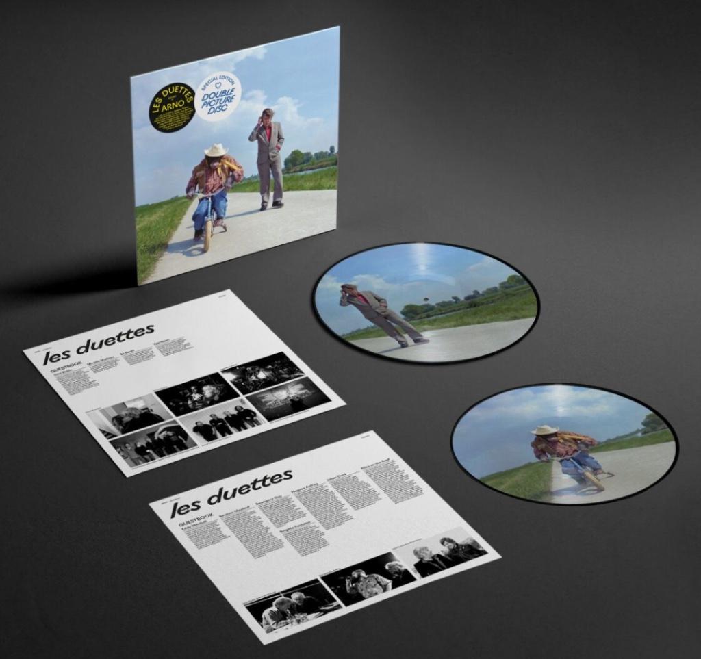 Vinyl 2LP Arno Hintjens Les Duettes PICTURE DISC NIEUW, Ophalen of Verzenden, Nieuw in verpakking, 12 inch