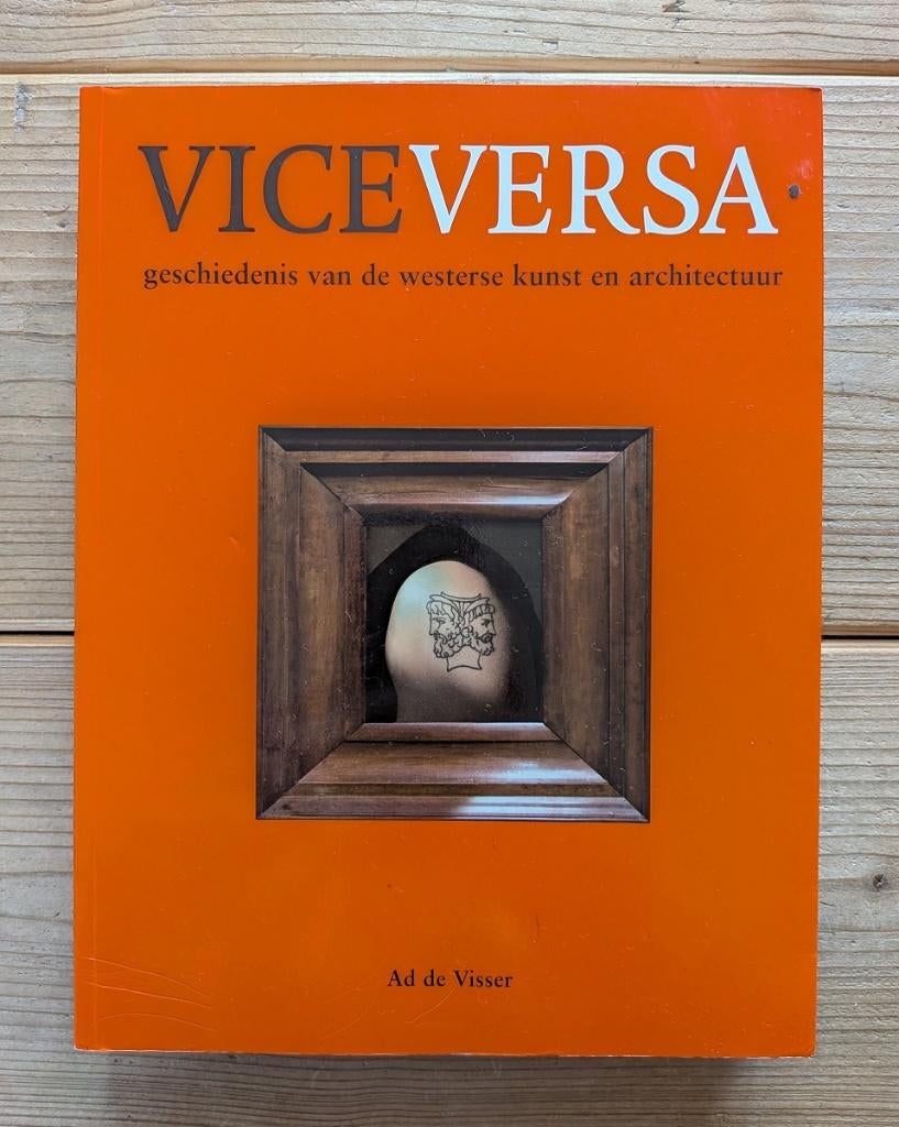 VICEVERSA boek kunstgeschiedenis - Ad de Visser, Ophalen of Verzenden
