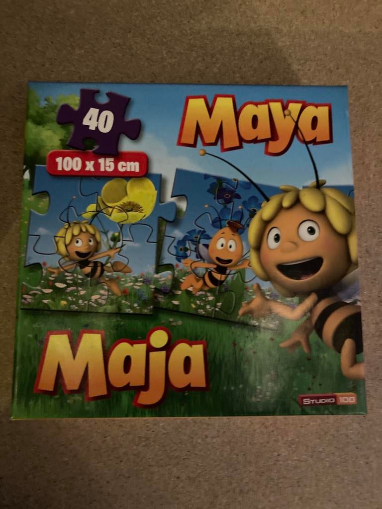 Puzzel Maya de bij - 40 stukken, Ophalen of Verzenden, Zo goed als nieuw