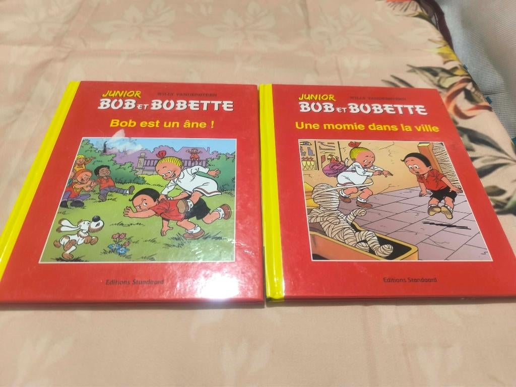 lot de 2 livres  junior bob et bobette, Plusieurs BD, Enlèvement ou Envoi, Comme neuf