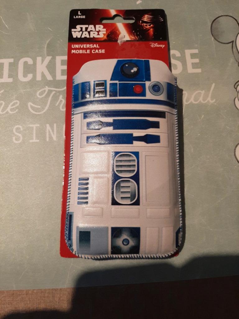 Star Wars smartphone R2D2 Universal Mobile case (size Large), Enlèvement ou Envoi, Neuf, Ustensile