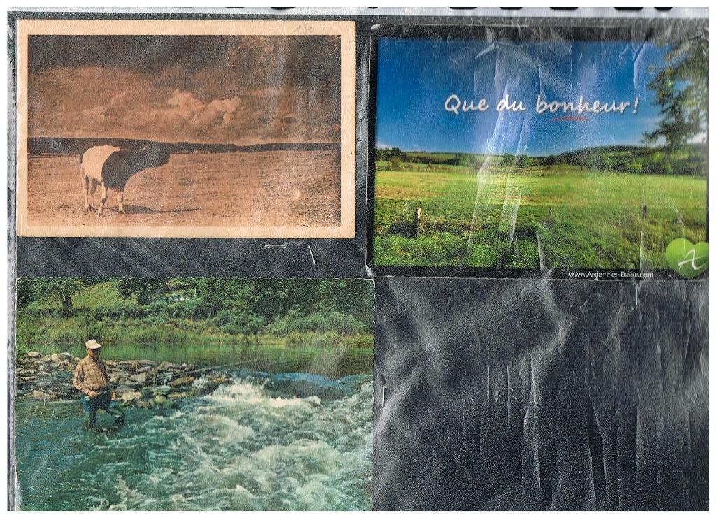 COLLECTION DE CARTES POSTALES DANS LES ARDENNES, Envoi