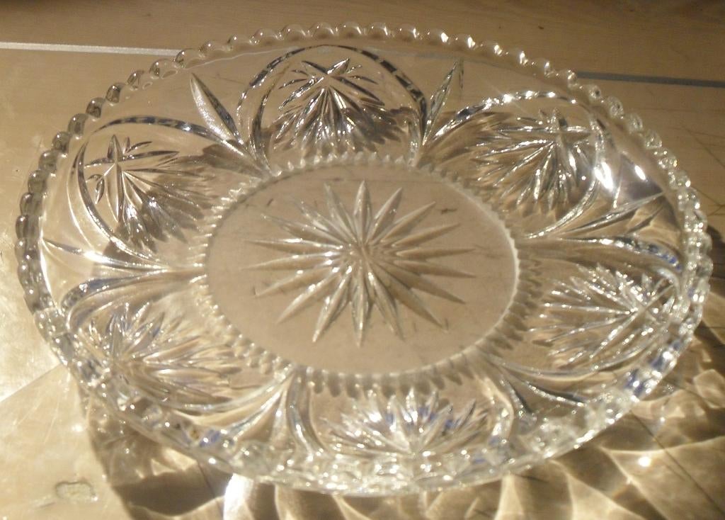 Plat rond en verre, Enlèvement ou Envoi, Verre