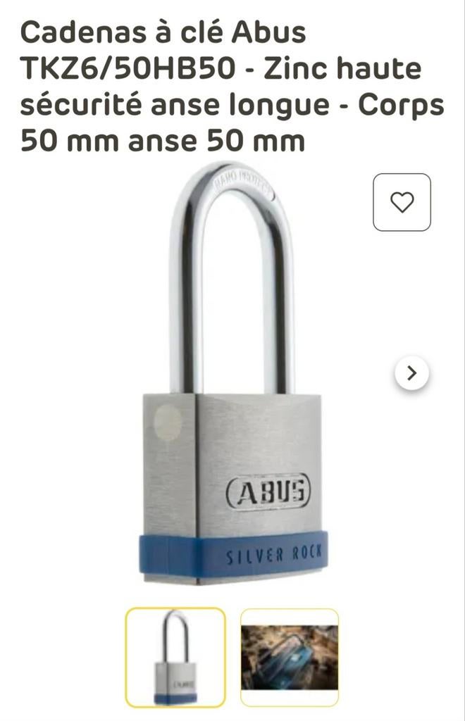 Abus Cadenas, Motos