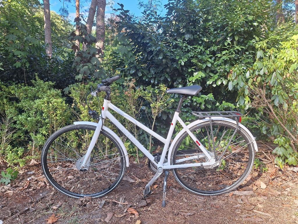 Sportieve damesfiets, framemaat 50cm 28inch, Vélos & Vélomoteurs, Autres marques, Moins de 10 vitesses, Comme neuf, Enlèvement