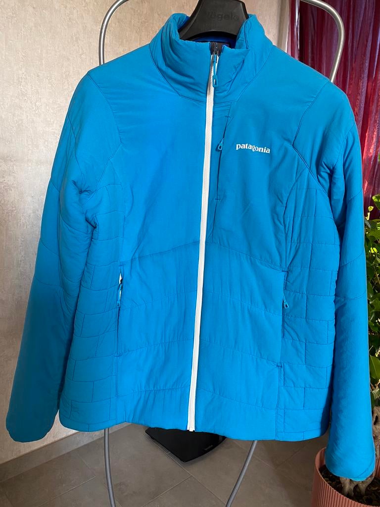 Blauw jas van patagonia, Taille 42/44 (L), Enlèvement ou Envoi, Patagonia, Comme neuf