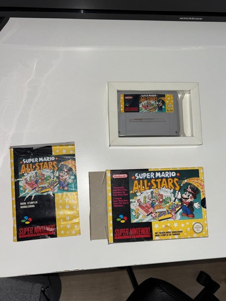 Super Mario All Stars SNES, Games en Spelcomputers, Avontuur en Actie, 1 speler, Ophalen of Verzenden, Zo goed als nieuw