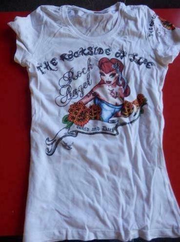 [3559] t-shirt urban surface XS, Wit, Ophalen of Verzenden, Korte mouw, Maat 34 (XS) of kleiner