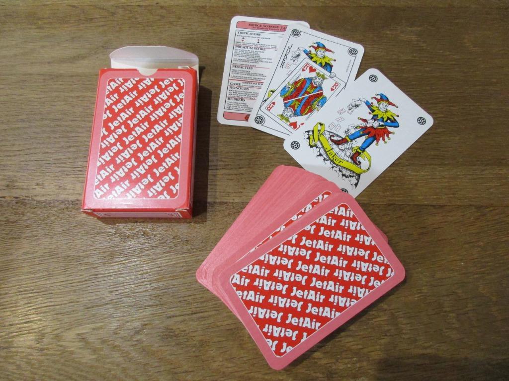 SPEELKAARTEN KAARTSPEL LUCHTVAART JET AIR, Enlèvement ou Envoi, Neuf, Carte(s) à jouer
