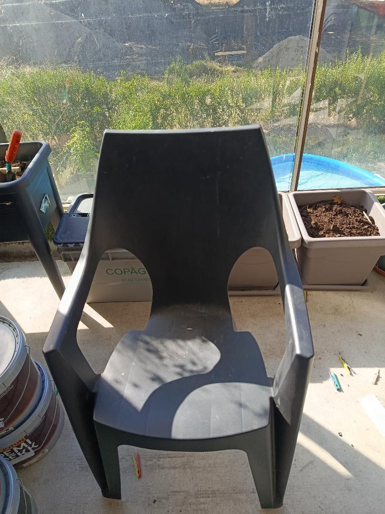 Tuinstoelen, Enlèvement, Utilisé, Plastique