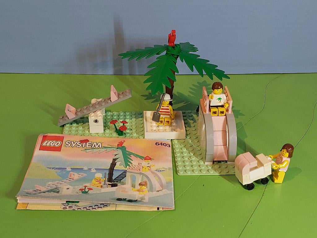 Lego Paradisa 6403 speeltuin, Kinderen en Baby's, Speelgoed | Duplo en Lego, Gebruikt, Lego, Complete set, Verzenden