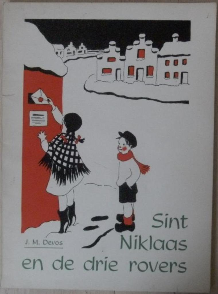 Sint Niklaas en de drie rovers - J. M. Devos, Ophalen of Verzenden