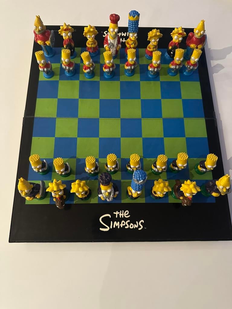 The Simpsons 3D schaakspel, Een of twee spelers, Ophalen of Verzenden, Zo goed als nieuw, Andere