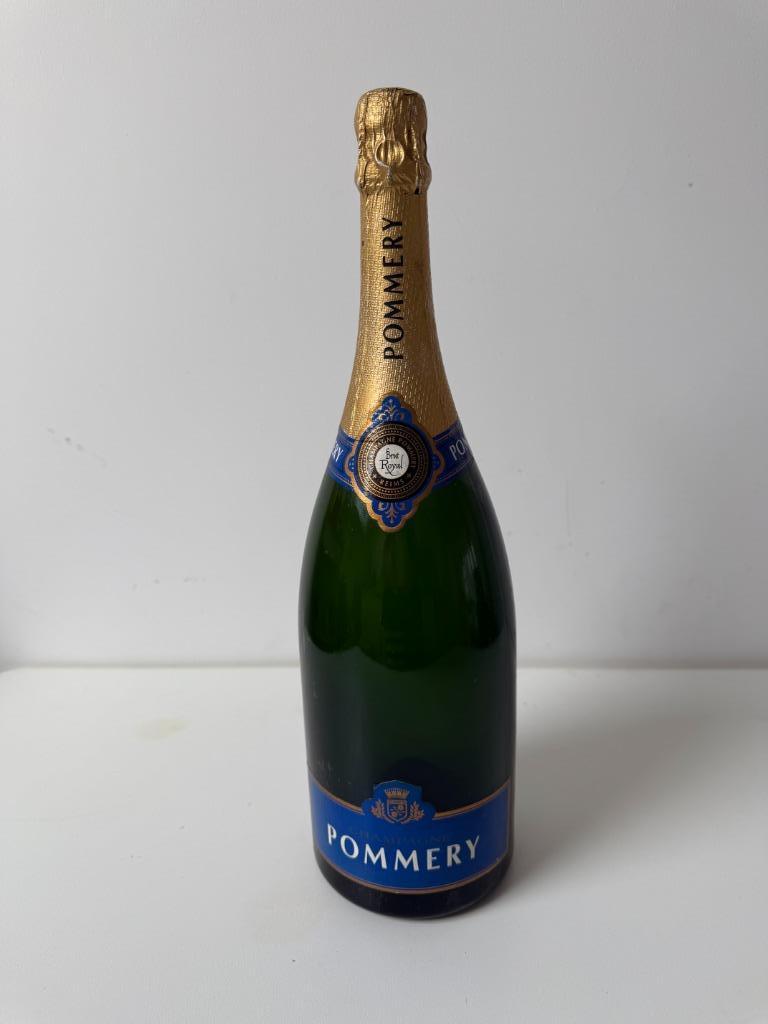 BOUTEILLE DE CHAMPAGNE MAGNUM FACTICE POMMERY (VERRE), Ophalen, Zo goed als nieuw, Overige typen