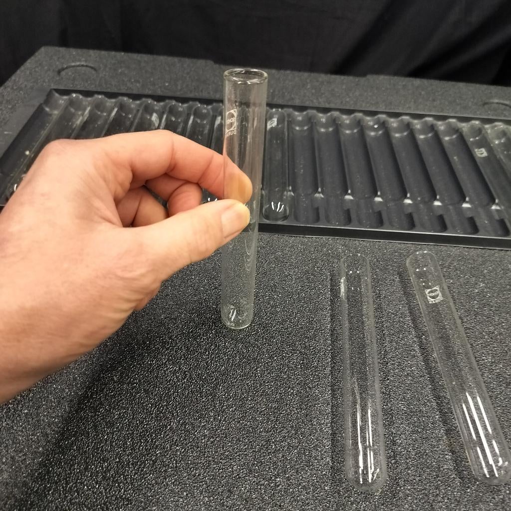 174x Glas proefbuisje / Bloemschikbuisje / decoratief flesje, Ophalen, Nieuw