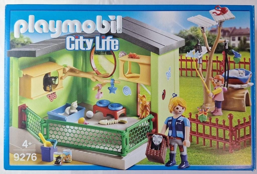 Playmobil City Life - Kattenverblijf 9276, Ophalen of Verzenden, Zo goed als nieuw