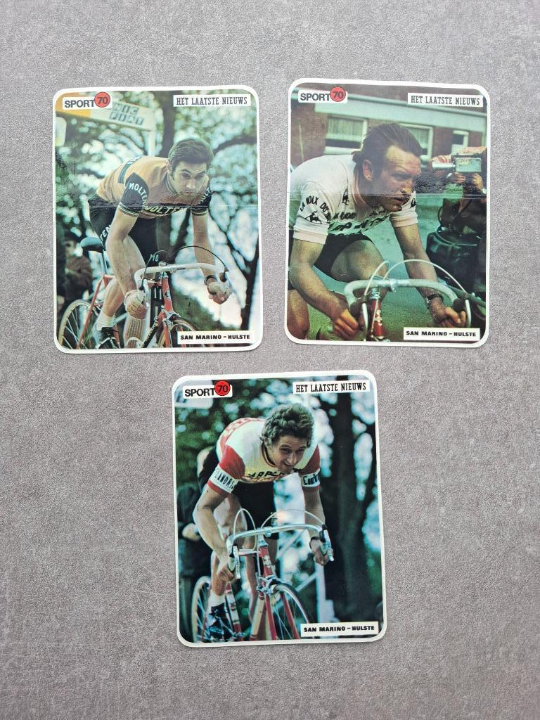 Stickers Sport 70 - Wielrennen, Ophalen of Verzenden, Zo goed als nieuw, Sport
