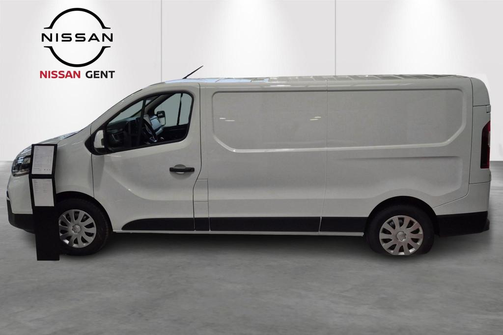 Nissan Primastar N-Connecta L2H1 +Nav+Camera+Parkeersensoren, Auto's, Voorwielaandrijving, Stof, 4 cilinders, Wit