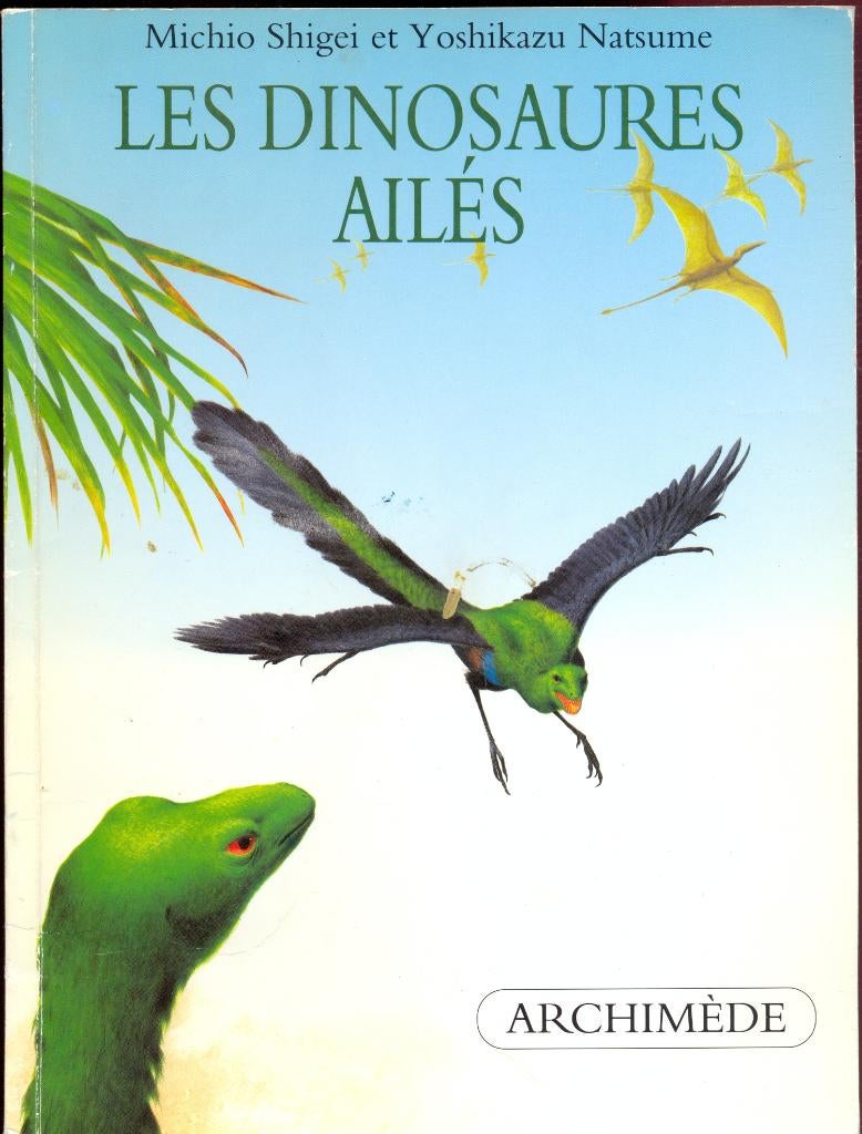 42. "Les dinosaures ailés" par Michio Shigei, Livres, Livres pour enfants | 4 ans et plus, Comme neuf, Enlèvement ou Envoi