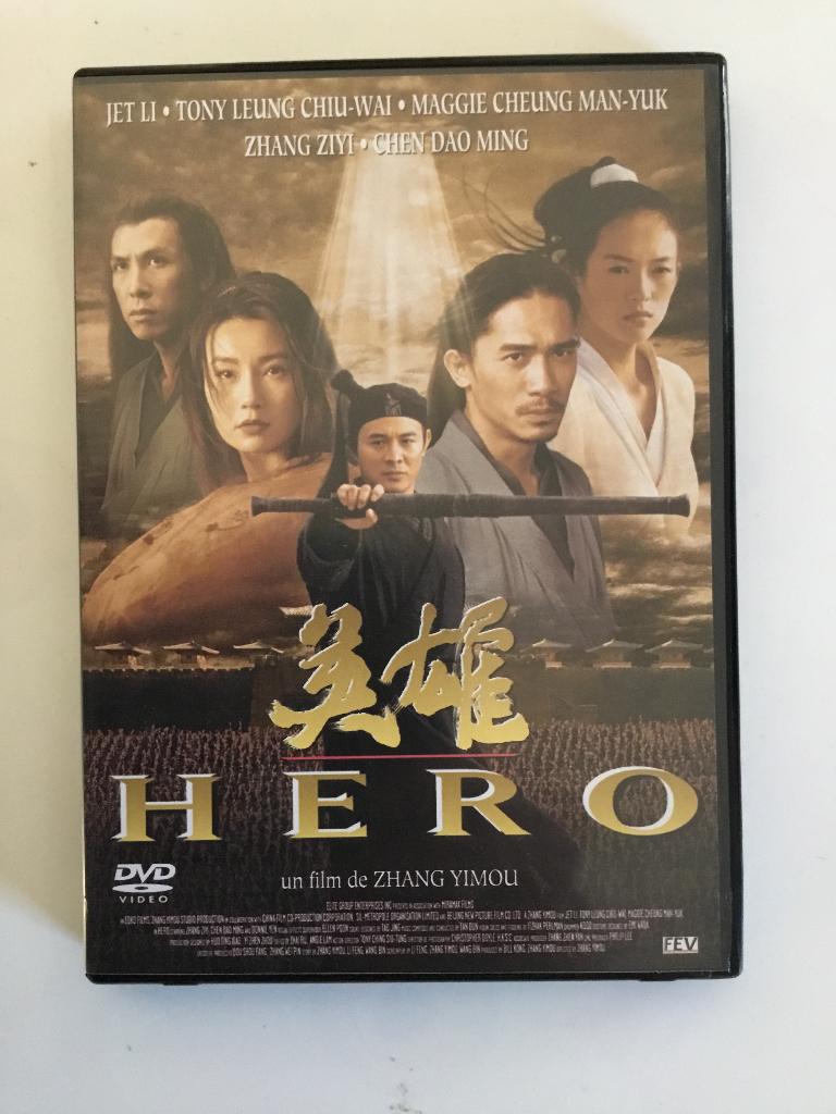 Dvd hero  zhang yimou, Enlèvement ou Envoi, Comme neuf, Arts martiaux