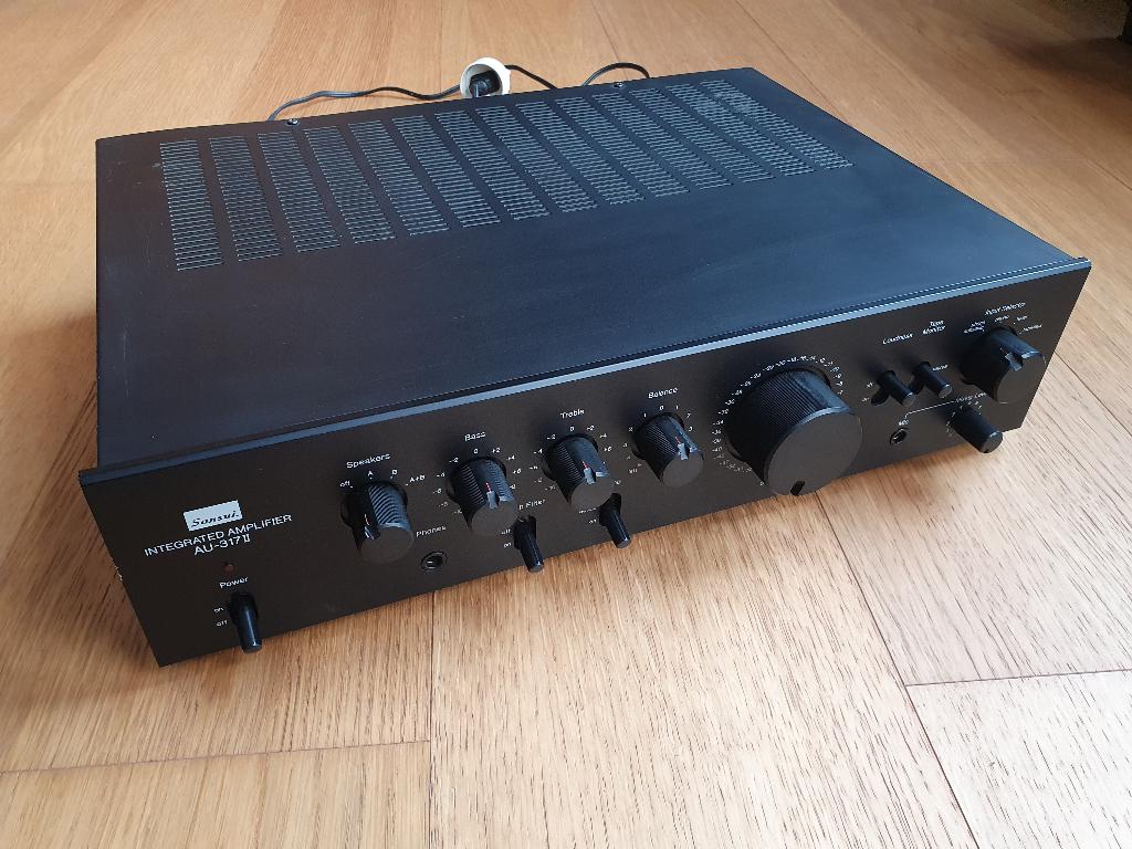Ampli Sansui AU-317 II (hifi vintage), TV, Hi-fi & Vidéo, Autres marques, Moins de 60 watts, Enlèvement, Stéréo
