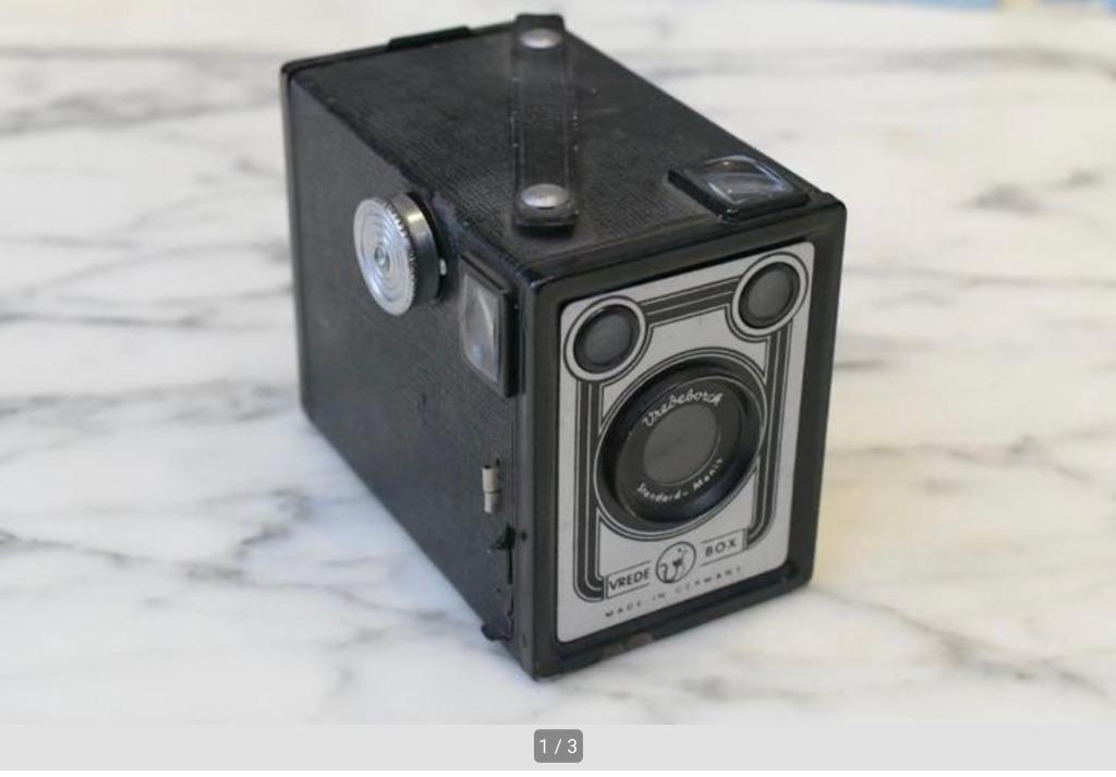 Vredeborch Vrede Box camera, Verzamelen, Ophalen of Verzenden, 1940 tot 1960, Fototoestel