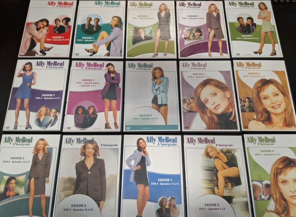 Lot 30 x Dvd - Ally McBeal, CD & DVD, À partir de 12 ans, Enlèvement ou Envoi, Comme neuf, Comédie