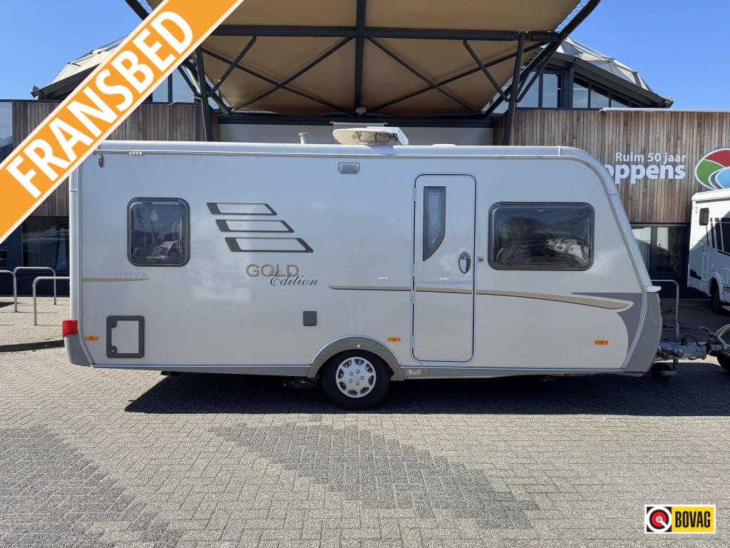 Eriba Nova 465 2008 MOVER + LUIFEL!, Rondzit, Vast bed, 4 tot 5 meter, Eriba
