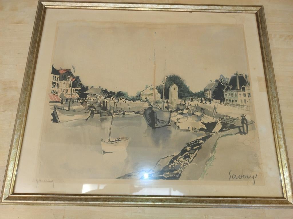 Lithographie de Saverys, Ophalen