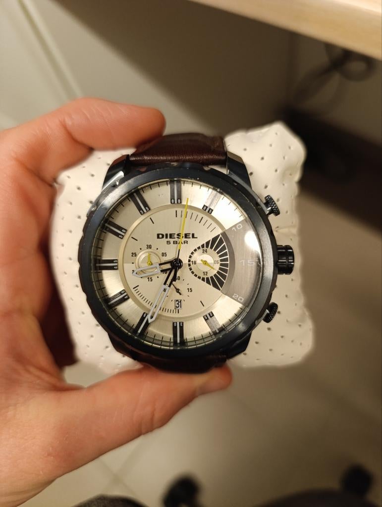 Horloge Diesel, Handtassen en Accessoires, Horloges | Heren, Ophalen of Verzenden