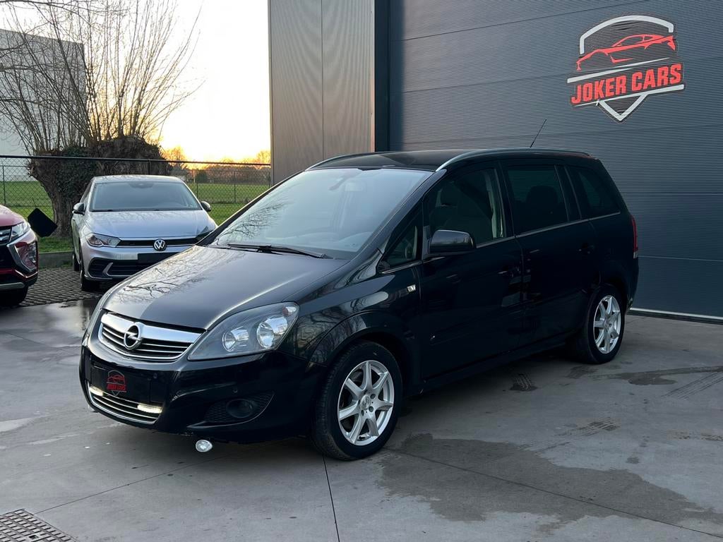 Opel Zafira 1.7CDTi 7Places Airco CruiseCntrl Camera, Auto's, Euro 5, Monovolume, 1686 cc, Bedrijf