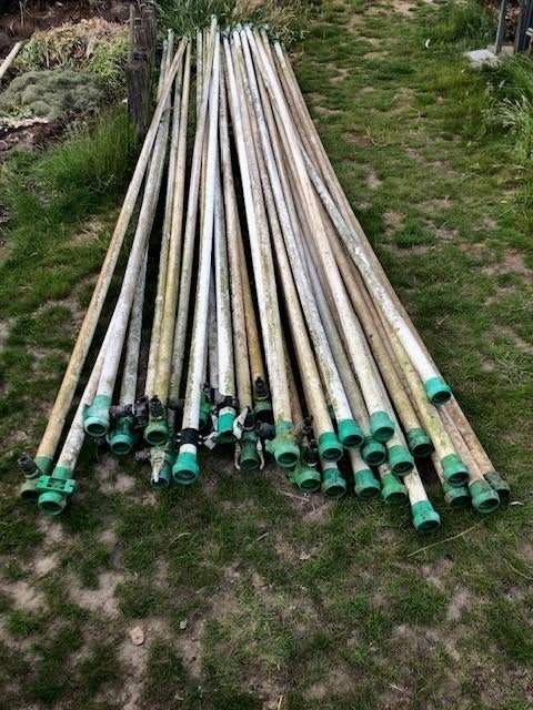 begieting, Ophalen, Akkerbouw