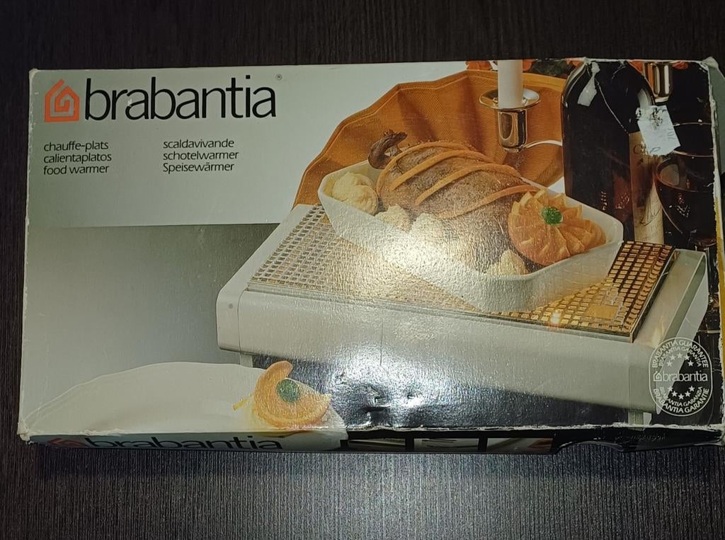 Brabantia warmhoudplaat met theelicht, Ophalen of Verzenden, Zo goed als nieuw