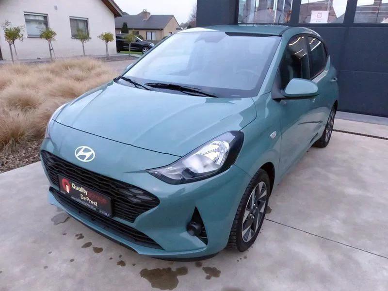 Hyundai i10 AppConnect, Cruise Control, camera, PDC, ..., Auto's, Hyundai, 4 zetels, Stof, Gebruikt, Zwart