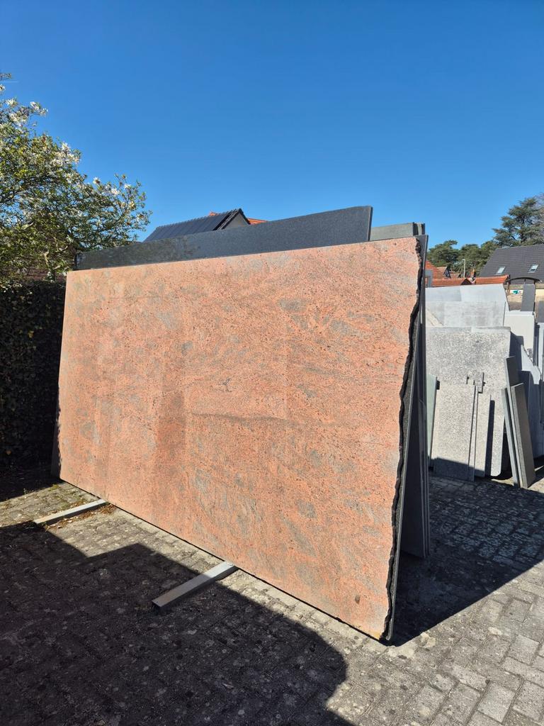Graniet Multicolor Red blad 300x200x3 cm, Enlèvement, Neuf, Autres matériaux, 20 à 50 mm