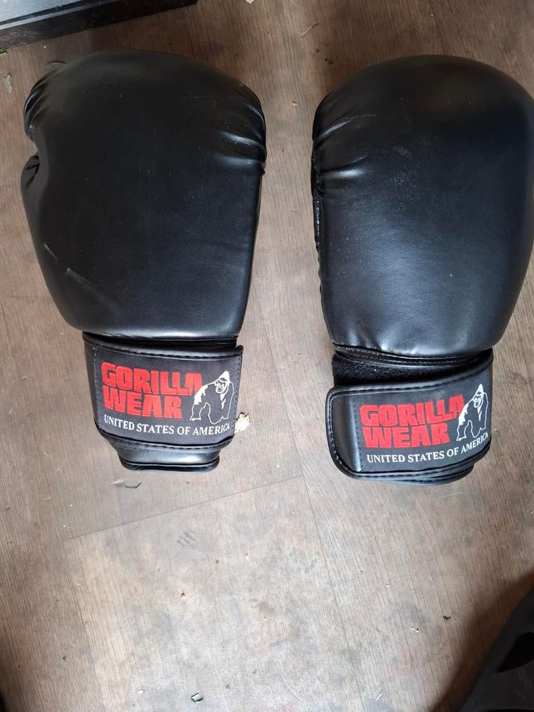 Bokshandschoenen gorilla wear, Sport en Fitness, Ophalen, Bokshandschoenen